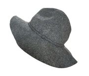 J. Crew 100% Wool Gray Boho Hat Women's Size M/L