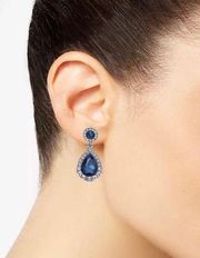 Pavé & Stone Drop Earrings, Created for Macy's. Reg $24.50