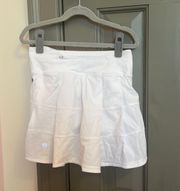 White Pace Rival Skirt