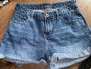 Denim Shorts Size 8 Rue21