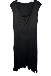 Eileen Fisher Silk Blend Black Dress