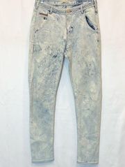 Maison Scotch acid wash skinny jeans size 26