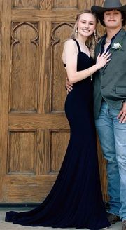 Prom Dress Navy Blue