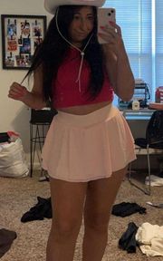 Pink Tennis Skirt