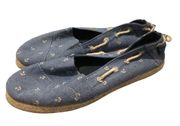 Nautica denim slip-on shoes