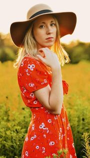 Wide Brim Felt Hat