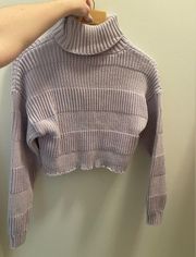 Pacsun purple turtle neck sweater