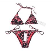 NWT proenza schouler snakeskin print bikini