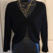 Black shrug style top size small