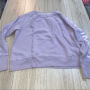 Calvin Klein purple crewneck sweatshirt