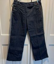 Larry Levine Denim Trousers Size 14