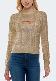 Tan Sweater Set