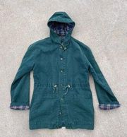 Vintage 90s Andy Johns Sport cotton canvas jacket coat with waist