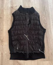 black Puffer Vest size XL
