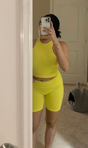 Yellow Workout set 