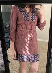 Soft Maroon Casual Dress