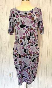 Grey & Purple LLR Julia Dress