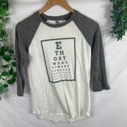 4/$25 Ethos Yoga baseball t