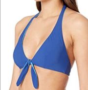 NWT Kate Spade Reversible Tie Halter Bikini Top