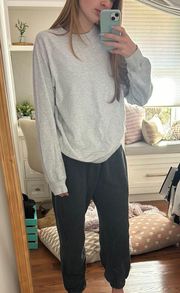 Gray Crew Neck