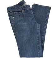 A / X Armani Exchange low rise mid wash straight leg jeans size 10
