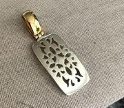 Premier Designs Jewelry - "Chic" Gold and Silver Plated Slide / Pendant