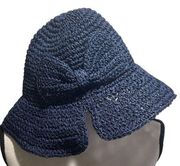 Brand New!! Foldable fisherman hat with bow accent