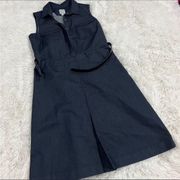 Halogen denim style dress M