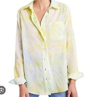 NWT Anthro Pilcro & The Letterpress The Cate Classic Tie-Dye Button Down