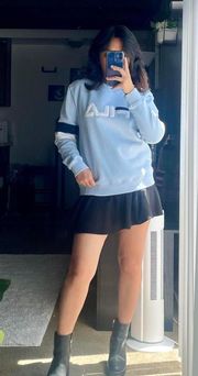 women's Natalie Crewneck Sweatshirt Pastel Blue