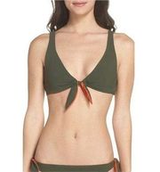 TORY BURCH NWT Biarritz Reversible Bikini Top Size M NWT $128