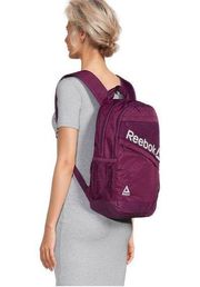 Reebok Isla 17.5” Laptop Backpack in Dark Purple NEW