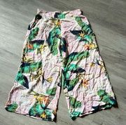 Jessica Simpson Cropped Flowy Pants Size S