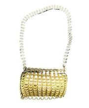 Gold Soda Pop Can Top Crochet Purse Bag, New