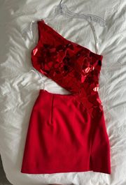 Red Homecoming Dress