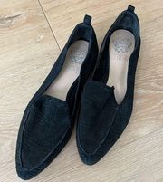 Black loafers