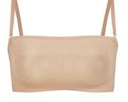 NEW Skims Sheer Sculpt Bandeau Bra in Clay Small