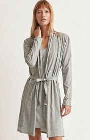 Skin Worldwide Coleen Heather Gray Robe NWT