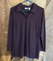 Women’s LL Bean long sleeve button down collared fitted shirt