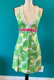 Lilly Pulitzer super cute halter dress in size 0