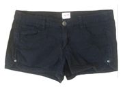 Mossimo Supply Co. Essential Black Casual Shorts Junior’s Large US Size 11