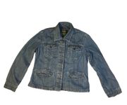 Woman’s Large Petite  Jean Jacket