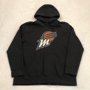 Fanatics WNBA Phoenix Mercury Basketball Logo Black Hoodie Sweatshirt Women’s XL