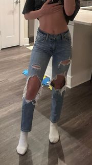 Straight Leg Jeans