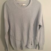 light blue hollister sweater! size small