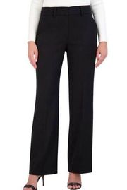 Theory Black Low Rose Wide Leg dress pants Size 2 B18