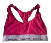 Calvin Klein Sports Bra Hot Pink