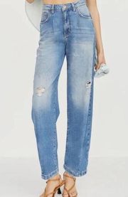 Anthropologie Pilcro The Breaker Relaxed Fit High Rise Jeans Size 29P