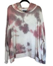 Oliv Viv Tie Dye Oversized Comfy Cozy Hoodie 3X