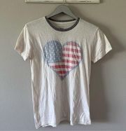 Billabong U.S.A. Heart Tee Shirt